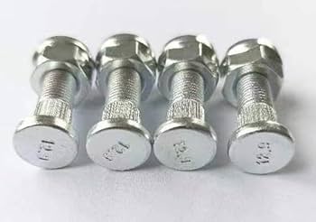 Amazon.com: 85-1114 Front Rear Wheel Studs # 0402-974 & Lug